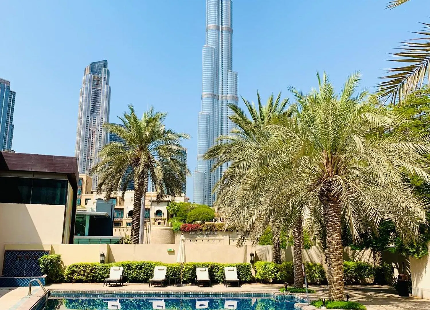Апартаменты Downtown Burj Khalifa View Luxury 2 Bed Дубай